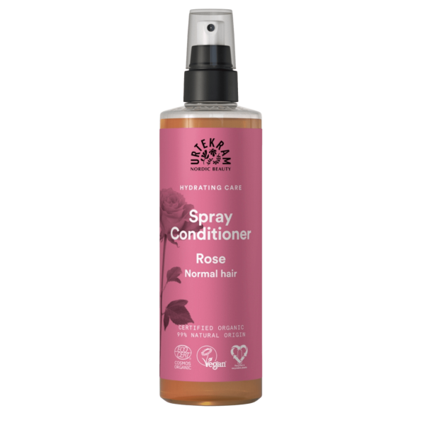 Urtekram Rose spray conditioner med rosenvand, 250 ml