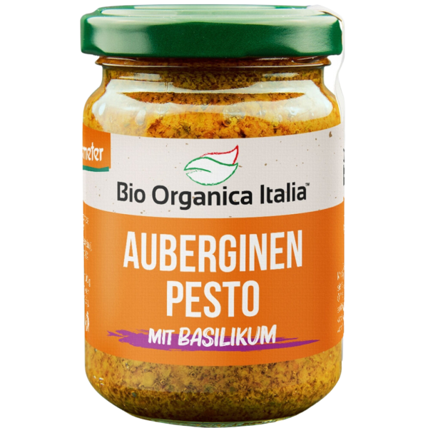 Bio Organica Italia Økologisk aubergine-pesto