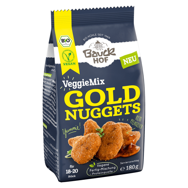 Bauckhof  Økologisk VeggieMix Golden Nuggets