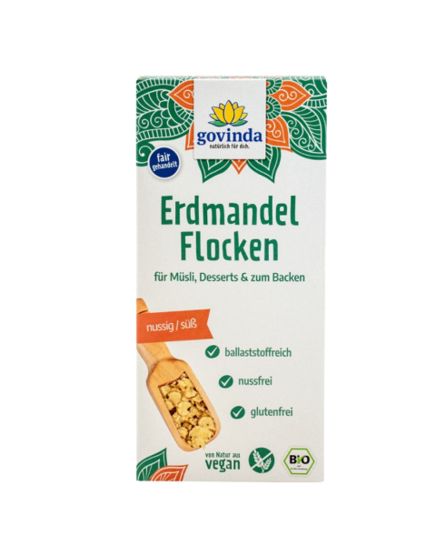 Govinda Bio Erdmandel-Flocken, 250g
