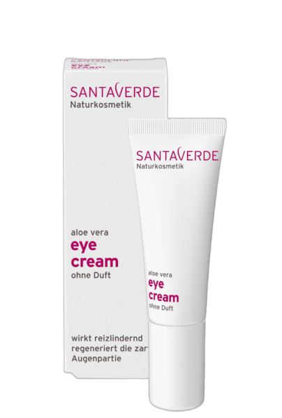Santaverde Aloe Vera Eye Cream uden parfume, 10ml