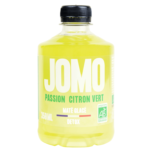 JOMO Økologisk Maté Glacé Lime og passionsfrugt