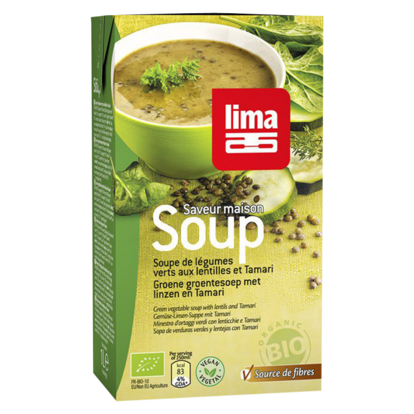 Lima Økologisk grøntsagslinsesuppe