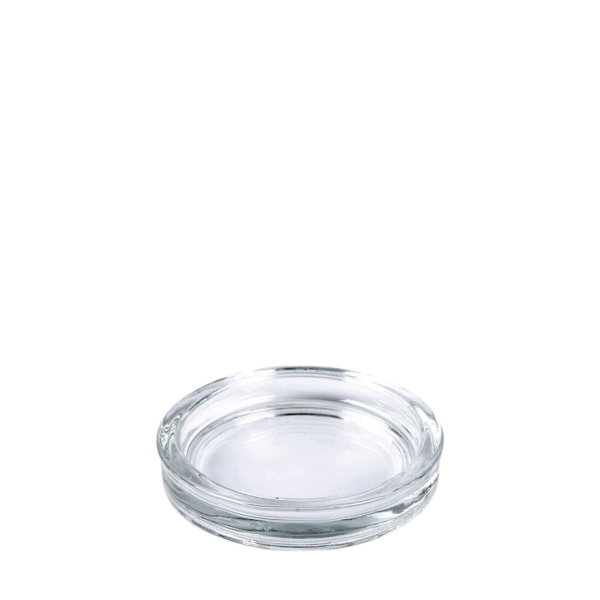 Müller Kerzen Glasteller, klar