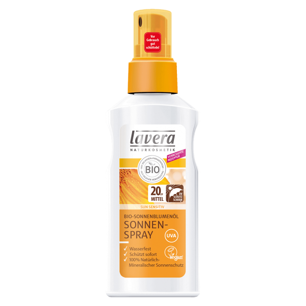 Lavera Solspray SPF20, 125 ml