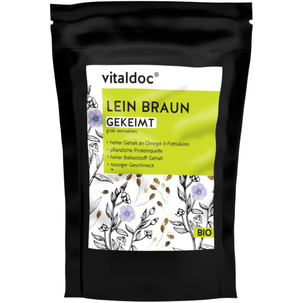 Vitaldoc Bio Lein gekeimt