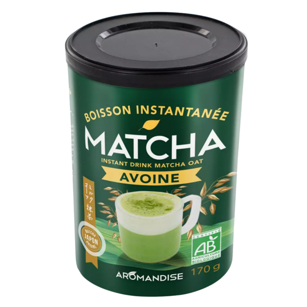AROMANDISE Bio Matcha Hafer