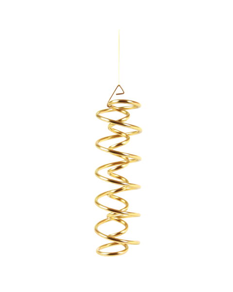 Berk DNS-Spirale, Messing, 17 cm hoch