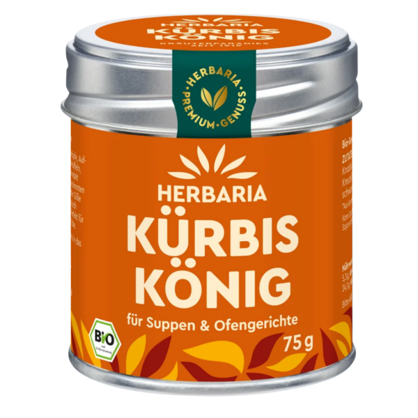 Herbaria Økologisk græskarkrydderi Kürbiskönig, 90 g