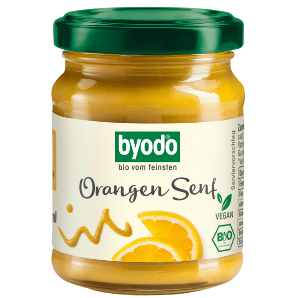 byodo Økologisk appelsinsennep