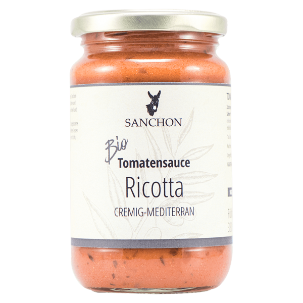 Sanchon Økologisk tomatsauce Ricotta