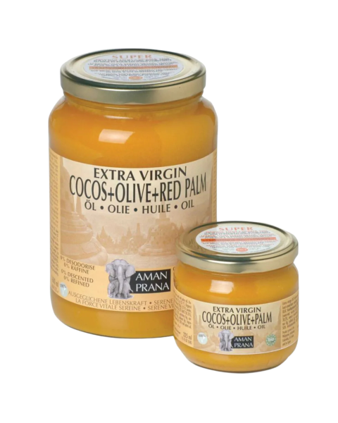 Aman Prana Økologisk palmeolie rød ekstra jomfruolie