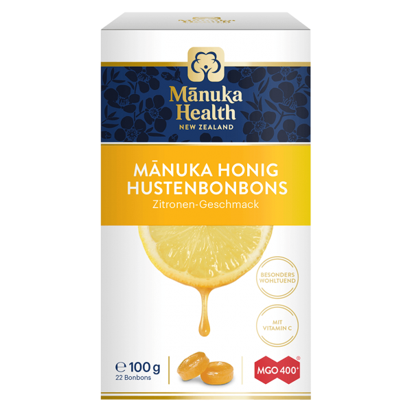 Manuka Health Hostedråber citron