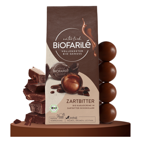 BIOFARILé Økologisk kakaocreme i mørk chokolade