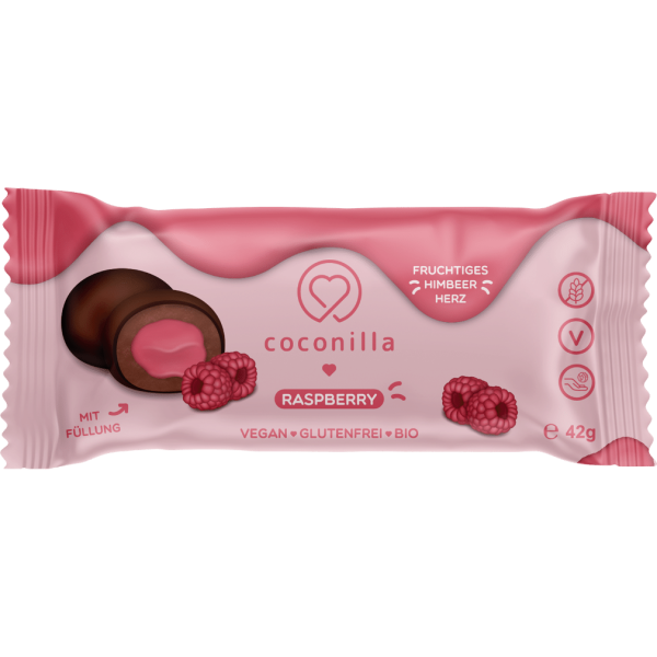 coconilla Bio Cream Bites Raspberry