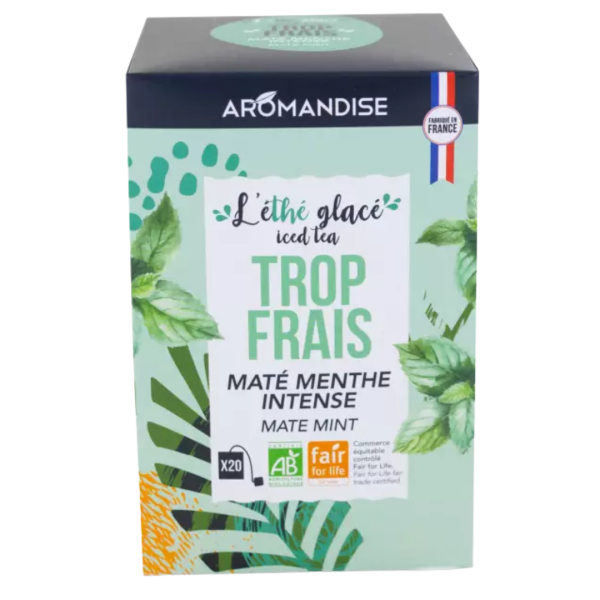 AROMANDISE Bio Eistee Trop Fresh Mate Minze