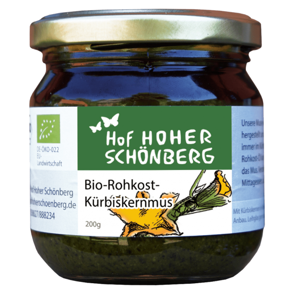 Hof Hoher Schönberg Økologisk Raw Food Græskar Mush