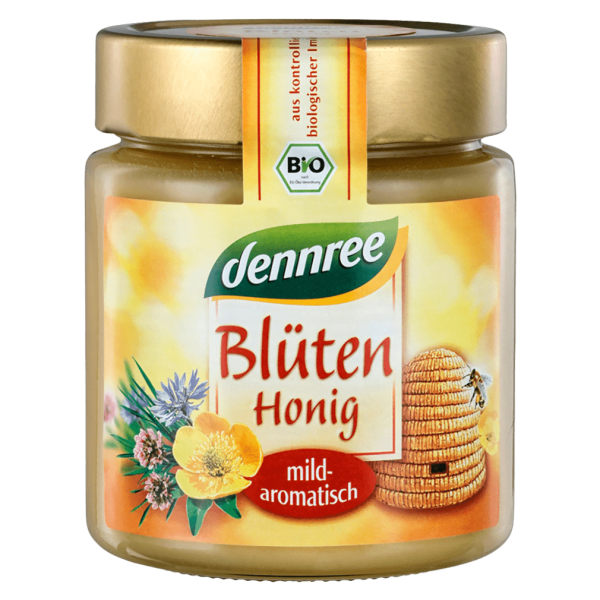 dennree Økologisk blomsterhonning mild-aromatisk