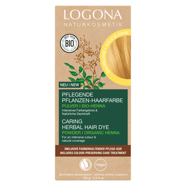 Logona Plante hårfarvepulver Golden Blonde