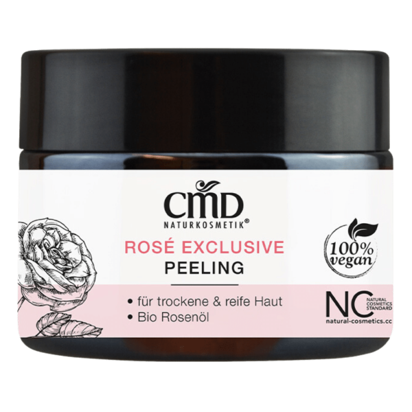 CMD Naturkosmetik Peelingcreme Rosé Exclusive