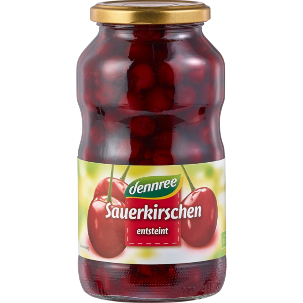 dennree Bio Sauerkirschen, entsteint