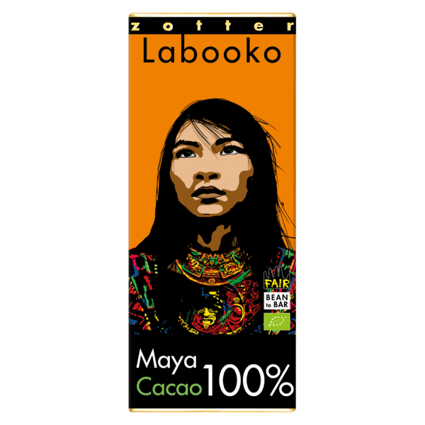 Zotter Økologisk Labooko - 100 % Maya-kakao