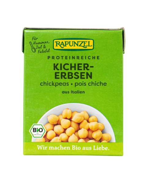 Rapunzel Bio Kichererbsen im Tetra Pak
