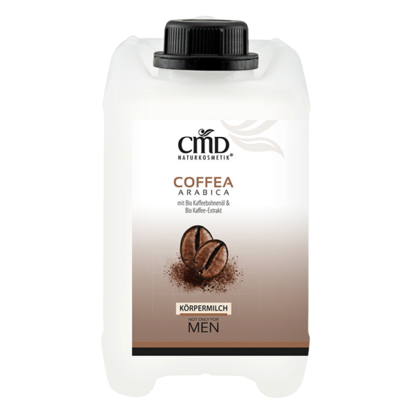 CMD Naturkosmetik Körpermilch Coffea Arabica 2,5 Liter Großgebinde