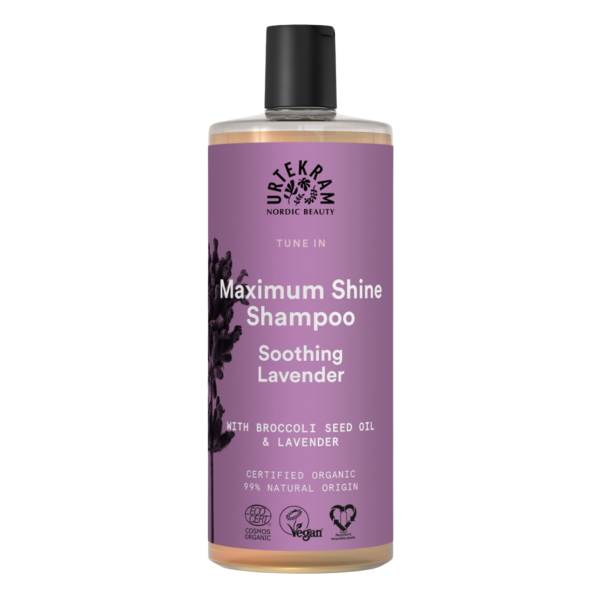 Urtekram Lavendel shampoo til glans, 500 ml