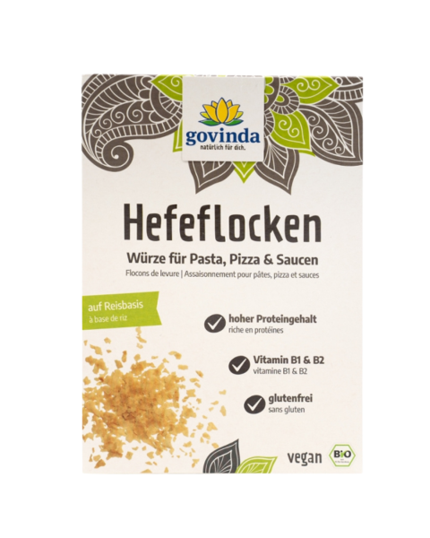 Govinda Bio Hefeflocken auf Reisbasis, 100g