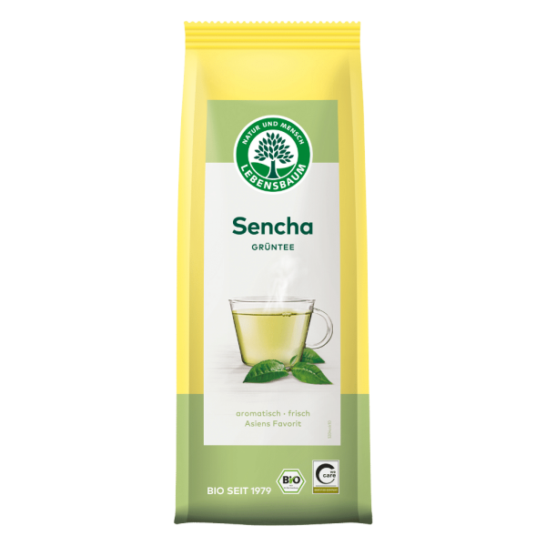 Lebensbaum Økologisk Sencha grøn te, løs