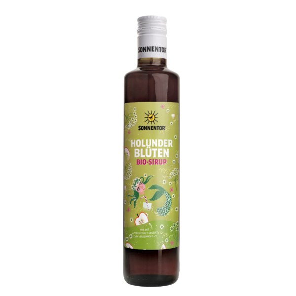 Sonnentor Økologisk hyldeblomstsirup, 500 ml