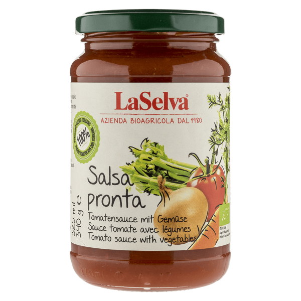 LaSelva Økologisk Salsa Pronta tomatsauce