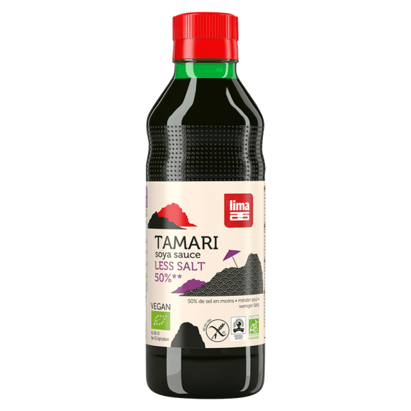 Lima Økologisk Tamari 50 % mindre salt