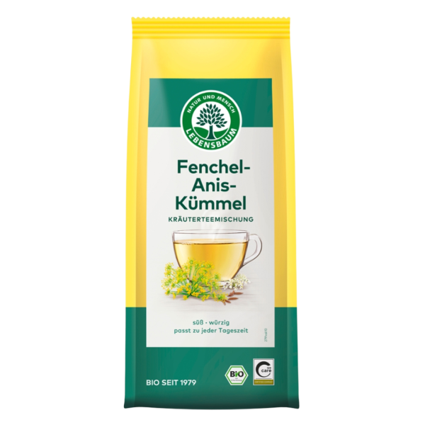 Lebensbaum Bio Fenchel-Anis-Kümmel-Tee, lose