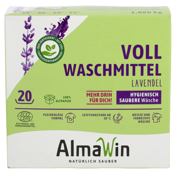 AlmaWin Vaskepulver med lavendel