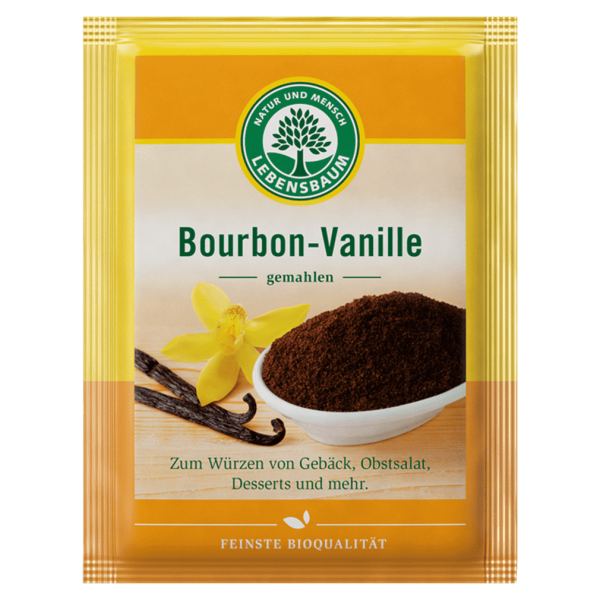 Lebensbaum Økologisk bourbon vanilje formalet