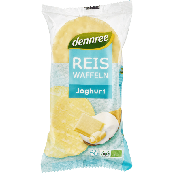 dennree Bio Joghurt-Reiswaffeln