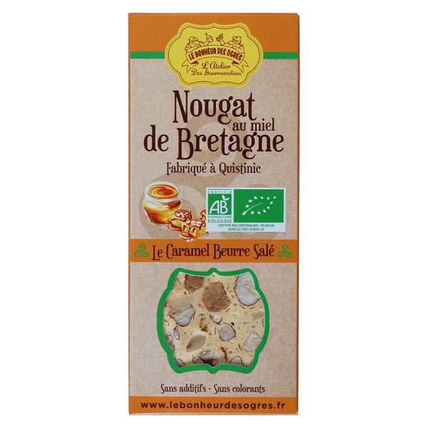 Le Bonheur des Ogres Økologisk nougat karamel og salt