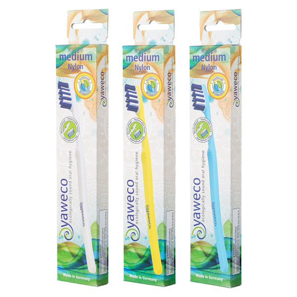 yaweco Udskiftelig tandbørste II, medium