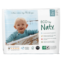 Naty  Eco blebukser (8-15 kg) størrelse 4 Naty  Eco blebukser (8-15 kg) størrelse 4