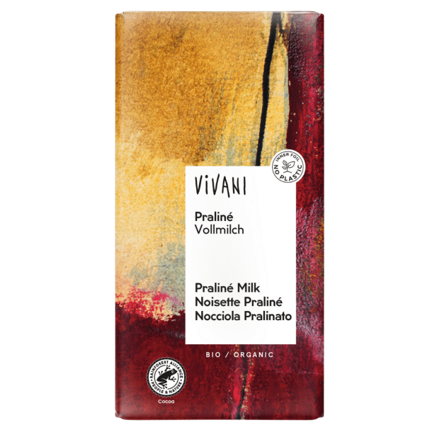 Vivani Økologisk Praliné Nougat Chokolade