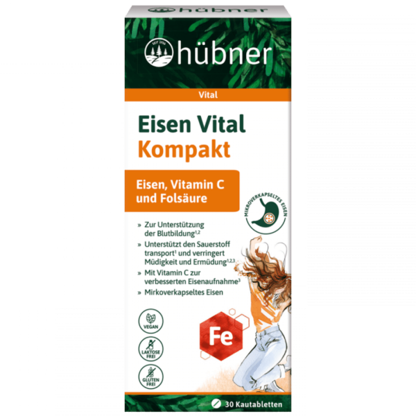 Hübner Eisen Vital® tyggetabletter