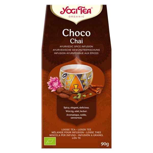 Yogi Tea Økologisk krydderte Chocolate Chai, løs