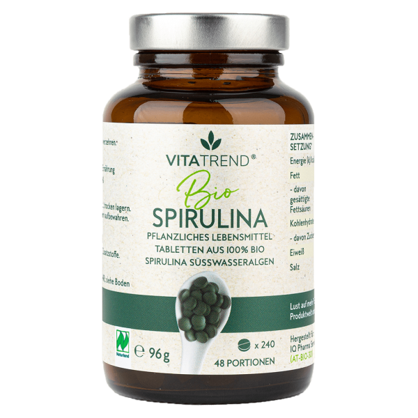 vitatrend Økologiske Spirulina Tabletter, 240 St