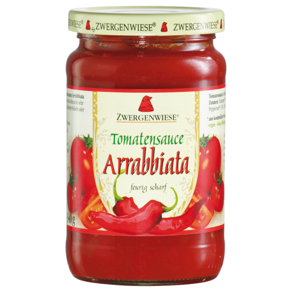 Zwergenwiese Økologisk tomatsauce Arrabbiata