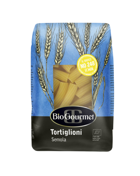 BioGourmet Bio Tortiglioni Semola, 500g