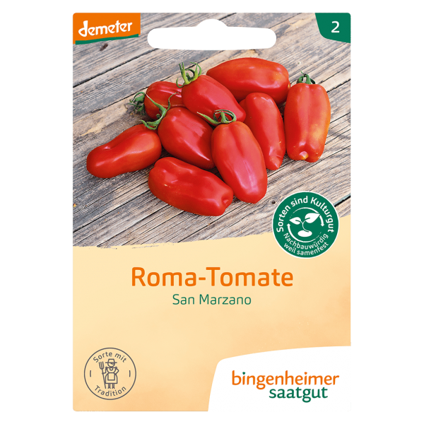 Bingenheimer Saatgut Økologisk tomat San Marzano