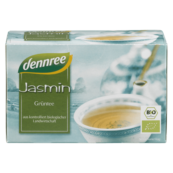 dennree Økologisk grøn te med jasmin