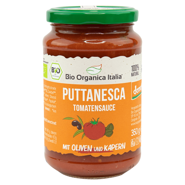 Bio Organica Italia Økologisk Puttanesca tomatsauce